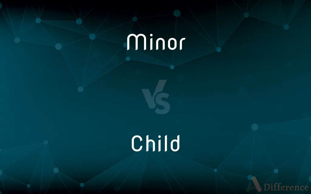 Minor vs. Child — What's the Difference?