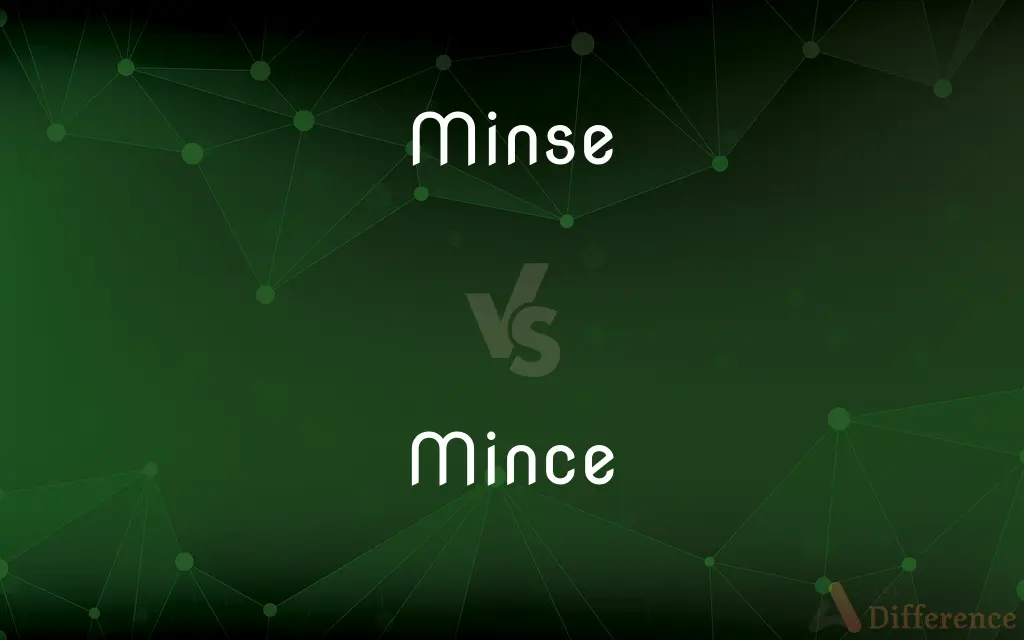 Minse vs. Mince — Which is Correct Spelling?