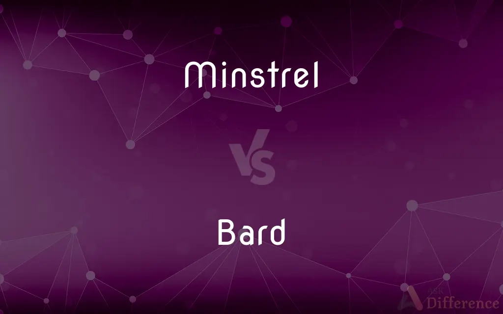 Minstrel vs. Bard — What's the Difference?