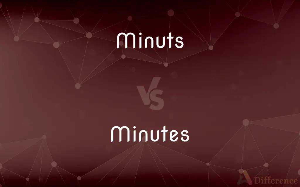 Minuts vs. Minutes — Which is Correct Spelling?