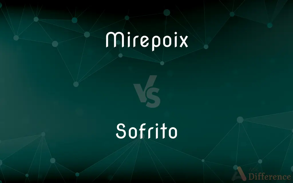 Mirepoix vs. Sofrito — What's the Difference?