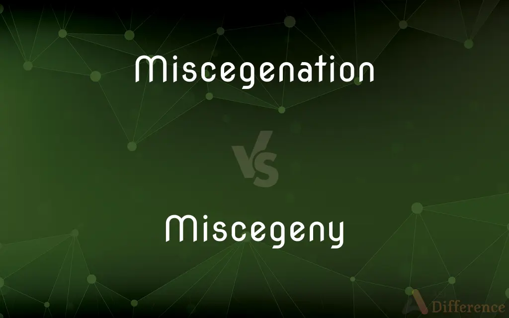 Miscegenation vs. Miscegeny — What's the Difference?