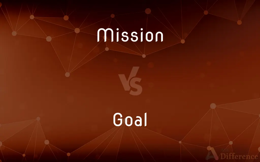 Mission vs. Goal — What's the Difference?