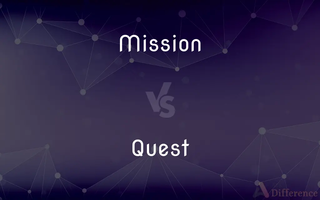 Mission vs. Quest — What's the Difference?