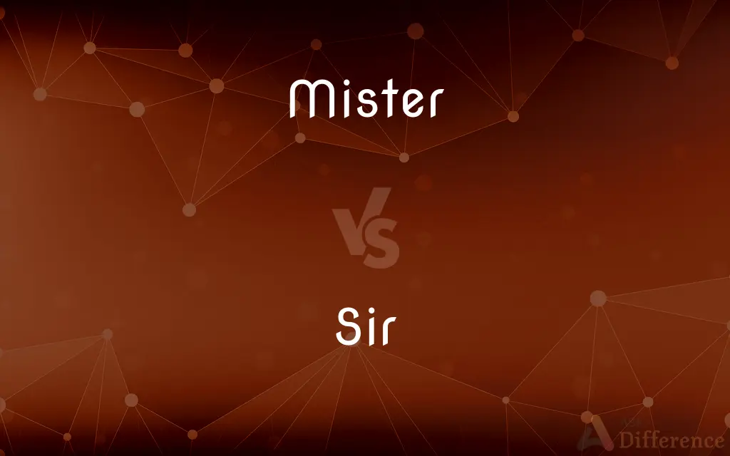 Mister vs. Sir — What's the Difference?