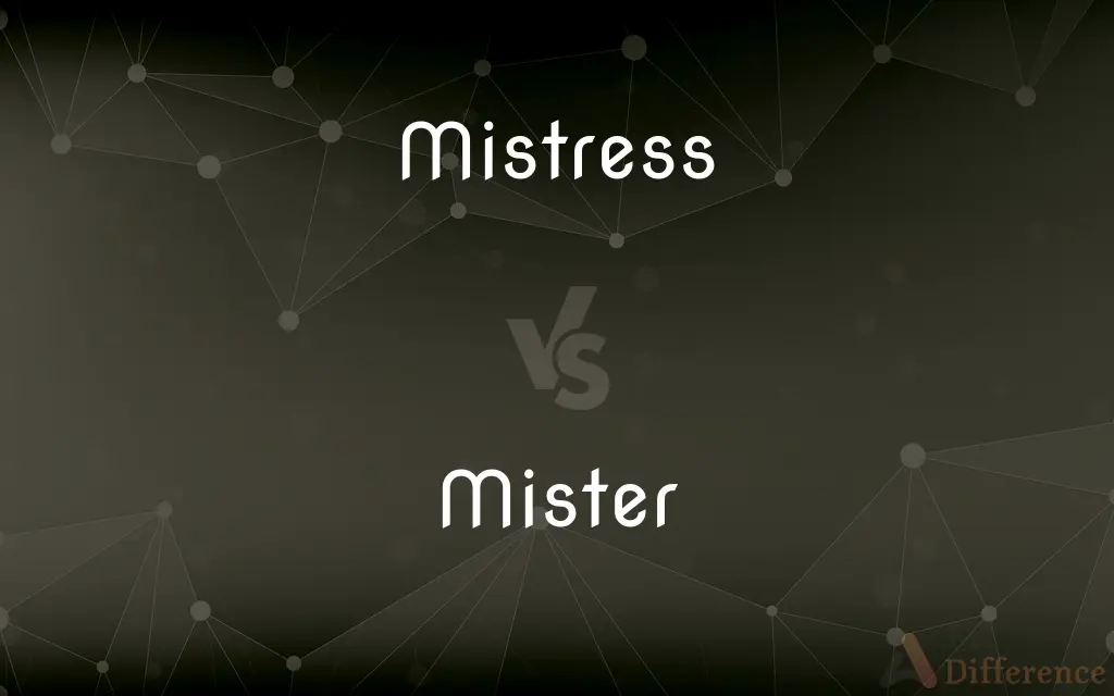 Mistress vs. Mister — What's the Difference?
