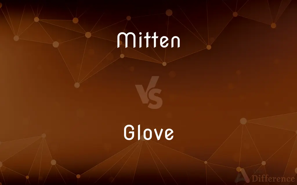 Mitten vs. Glove — What's the Difference?