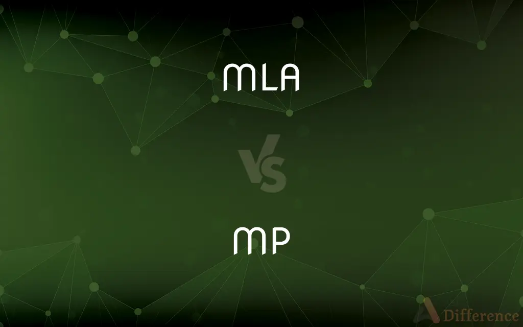 MLA vs. MP — What's the Difference?