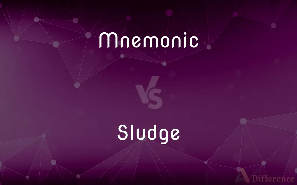 Mnemonic vs. Sludge
