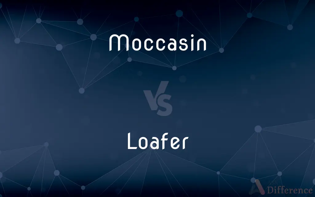 Moccasin vs. Loafer — What's the Difference?