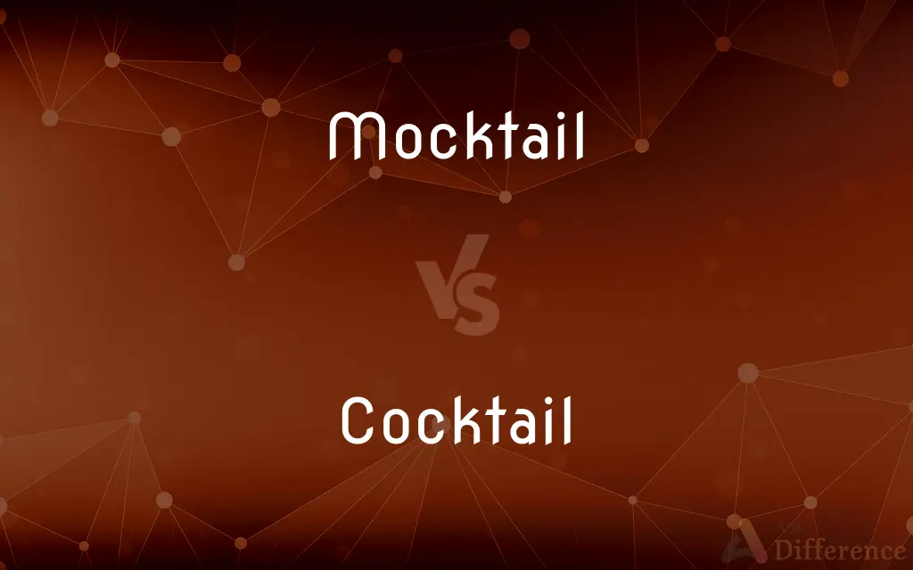Mocktail vs. Cocktail — What's the Difference?