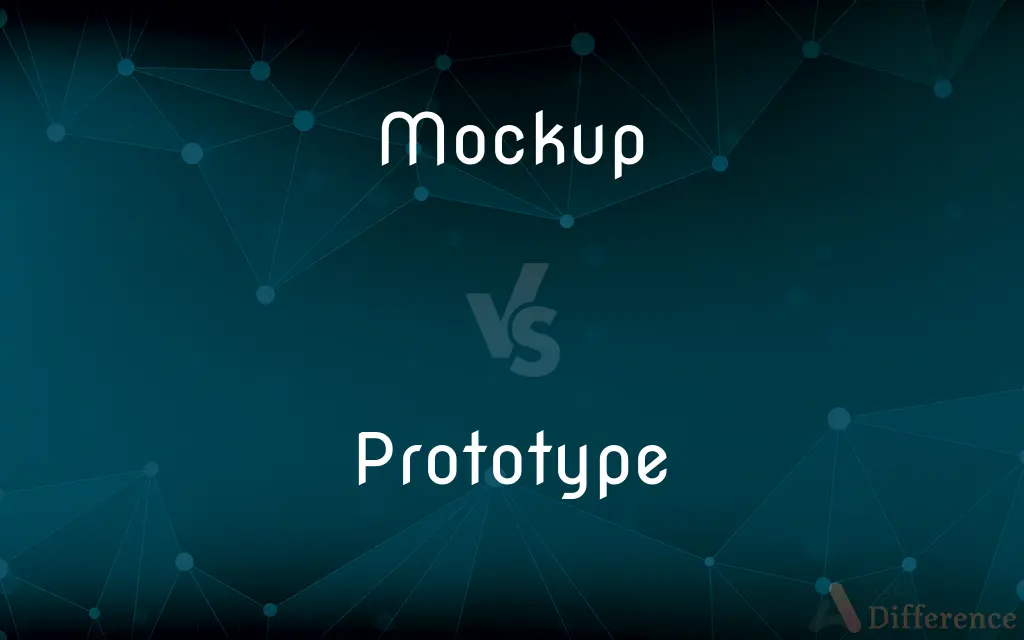 Mockup vs. Prototype — What's the Difference?