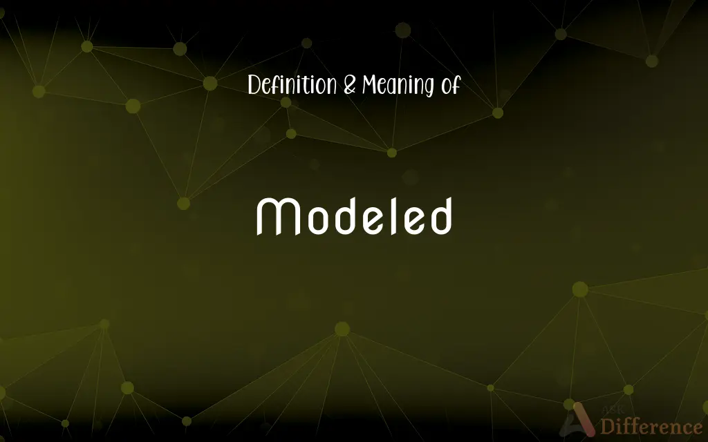 Modeled