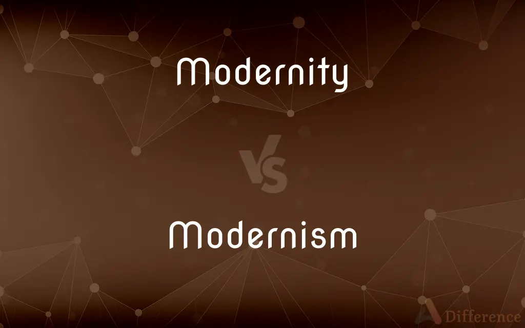 Modernity vs. Modernism — What's the Difference?
