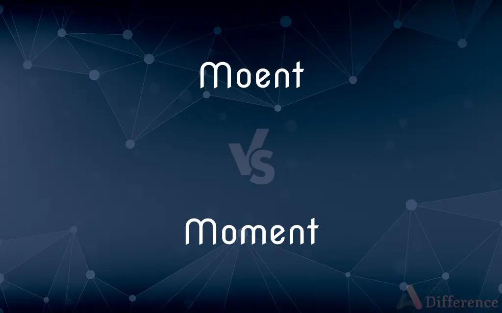 Moent vs. Moment — Which is Correct Spelling?