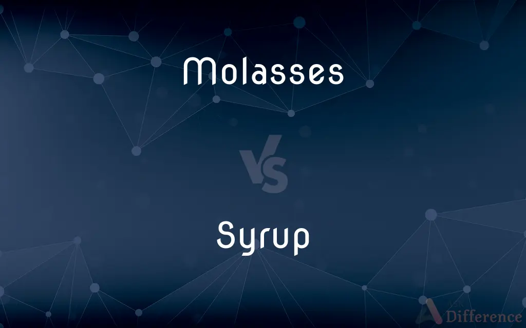 Molasses vs. Syrup — What's the Difference?