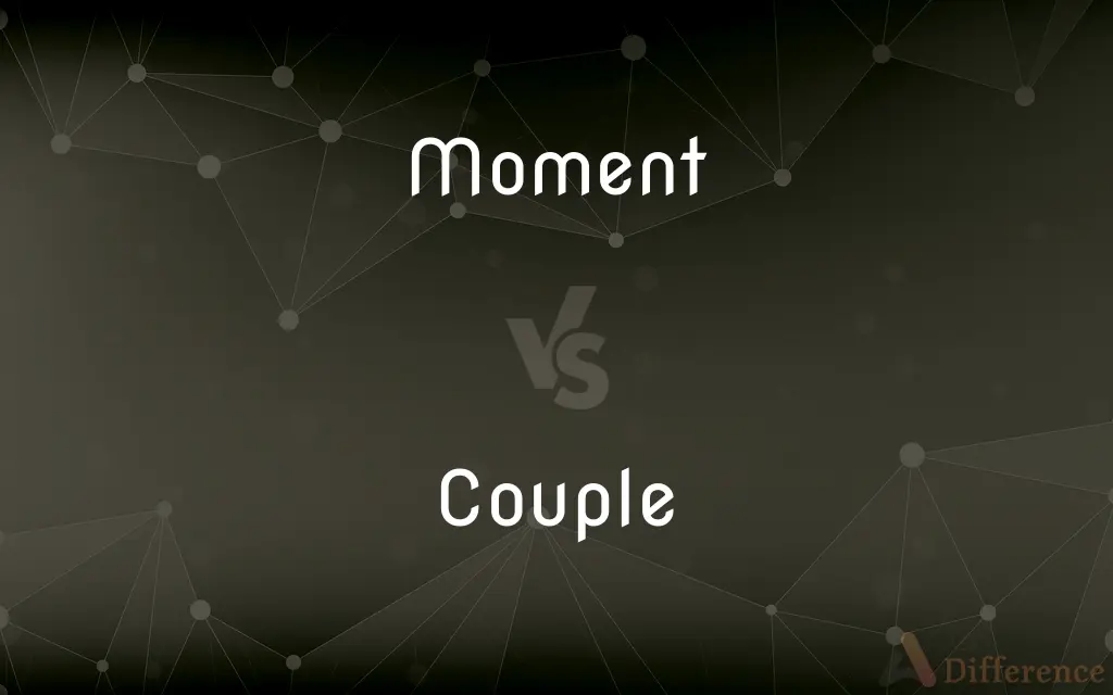Moment vs. Couple — What's the Difference?