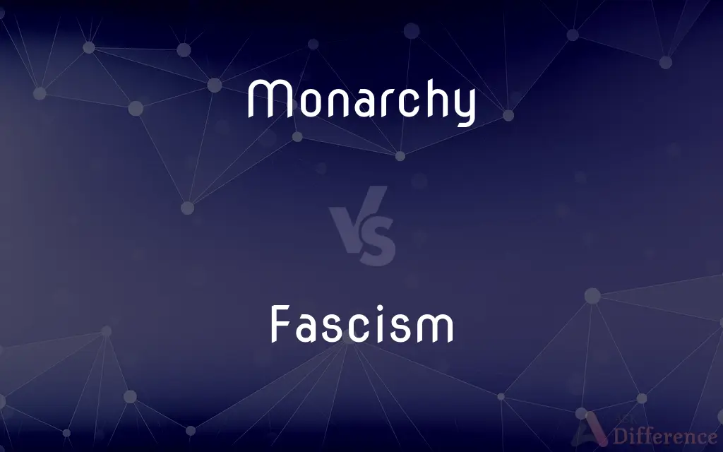 Monarchy vs. Fascism — What's the Difference?