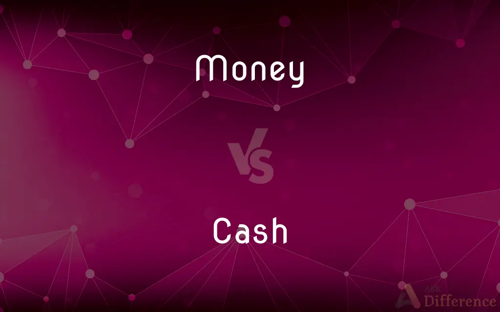 Money vs. Cash — What's the Difference?