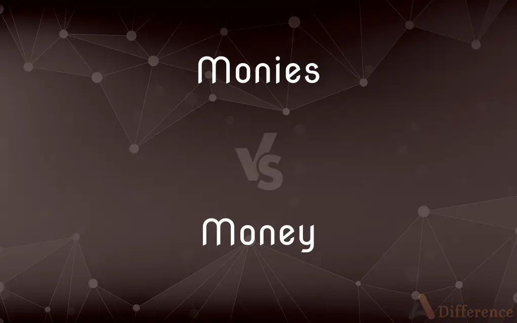 Monies vs. Money — What's the Difference?