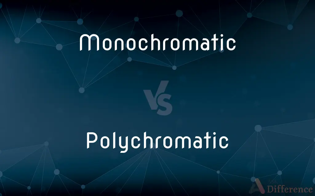 Monochromatic vs. Polychromatic — What's the Difference?