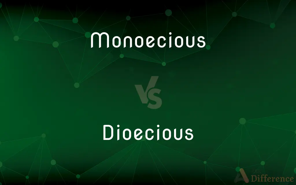 Monoecious vs. Dioecious — What's the Difference?