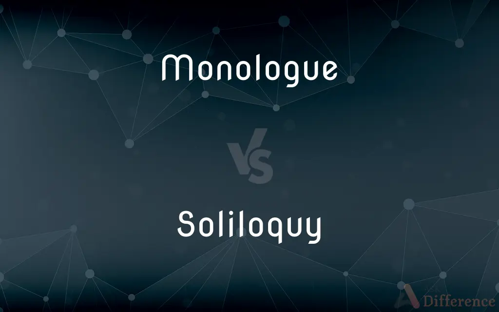 Monologue vs. Soliloquy — What's the Difference?