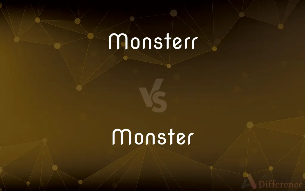 Monsterr vs. Monster — Which is Correct Spelling?