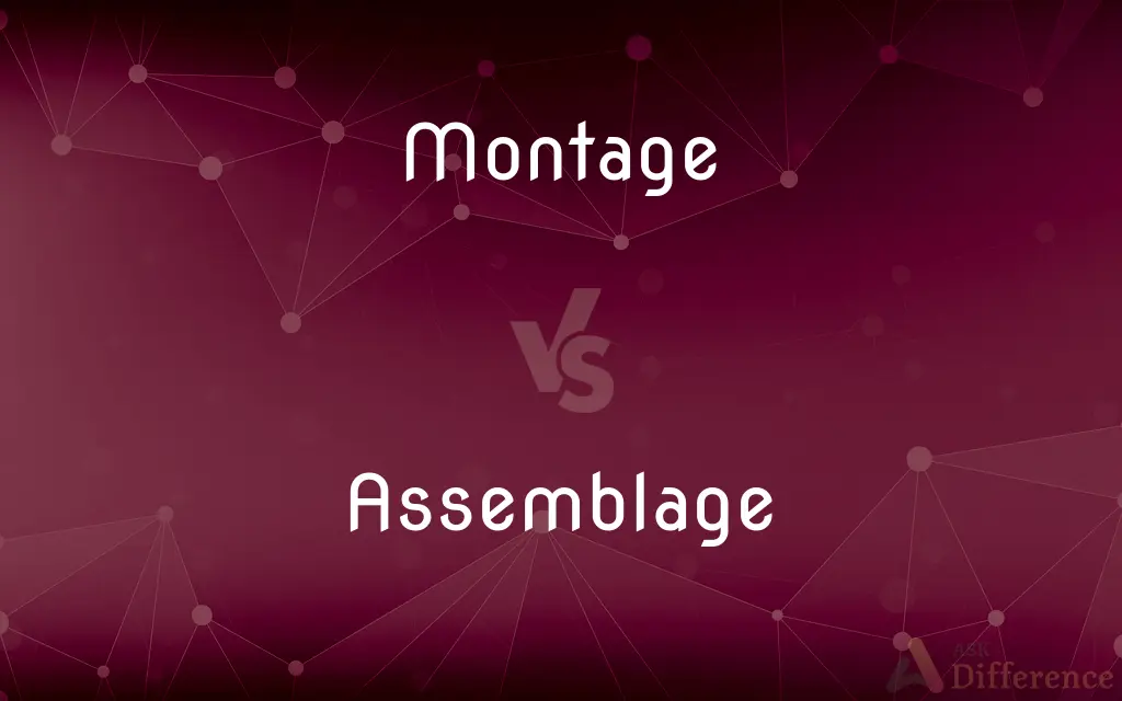 Montage vs. Assemblage — What's the Difference?