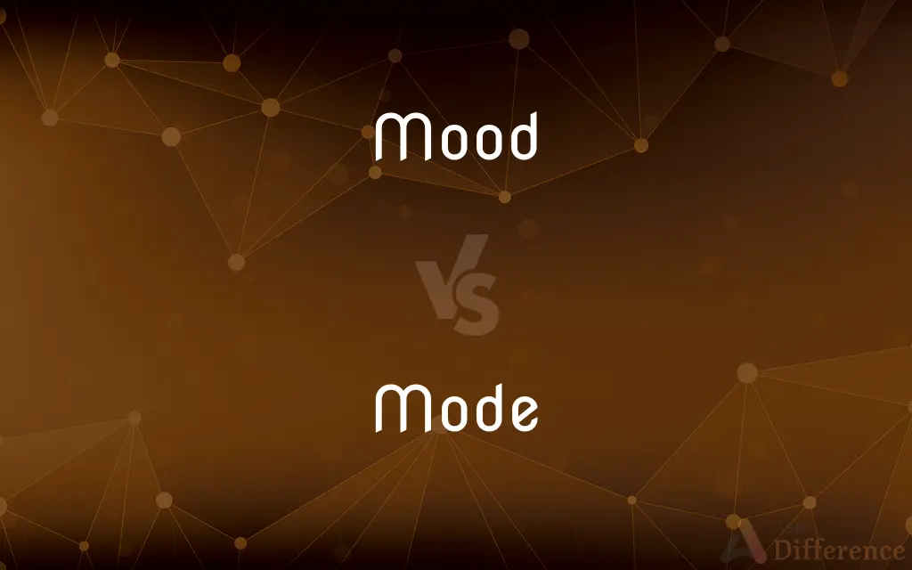 Mood vs. Mode — What's the Difference?