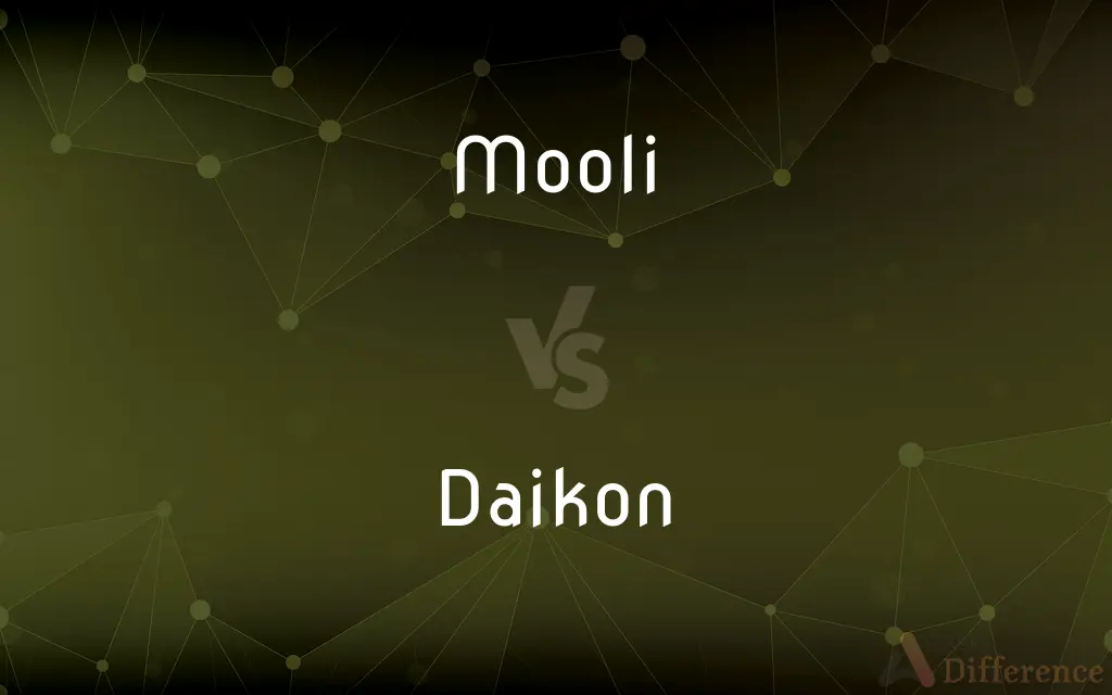 Mooli vs. Daikon — What's the Difference?