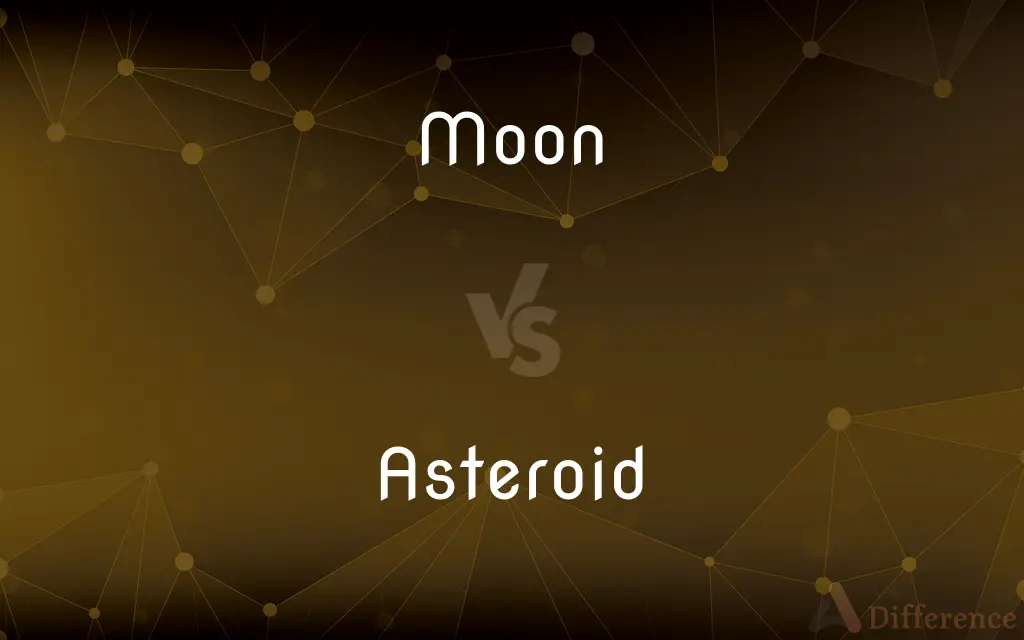 Moon vs. Asteroid — What's the Difference?