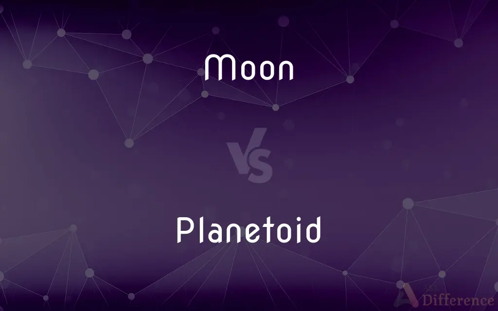 Moon vs. Planetoid — What's the Difference?