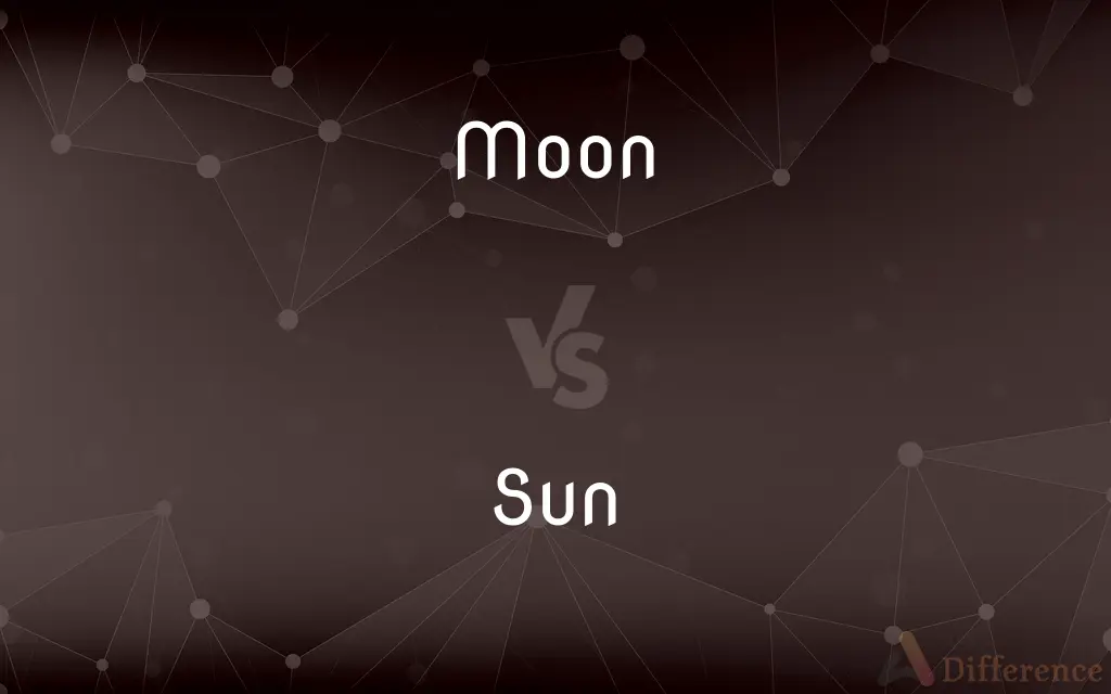 Moon vs. Sun — What's the Difference?