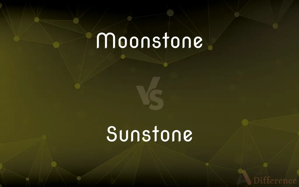 Moonstone vs. Sunstone — What's the Difference?