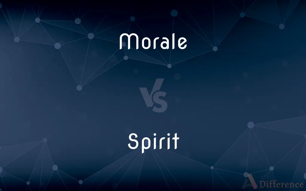 Morale vs. Spirit — What's the Difference?