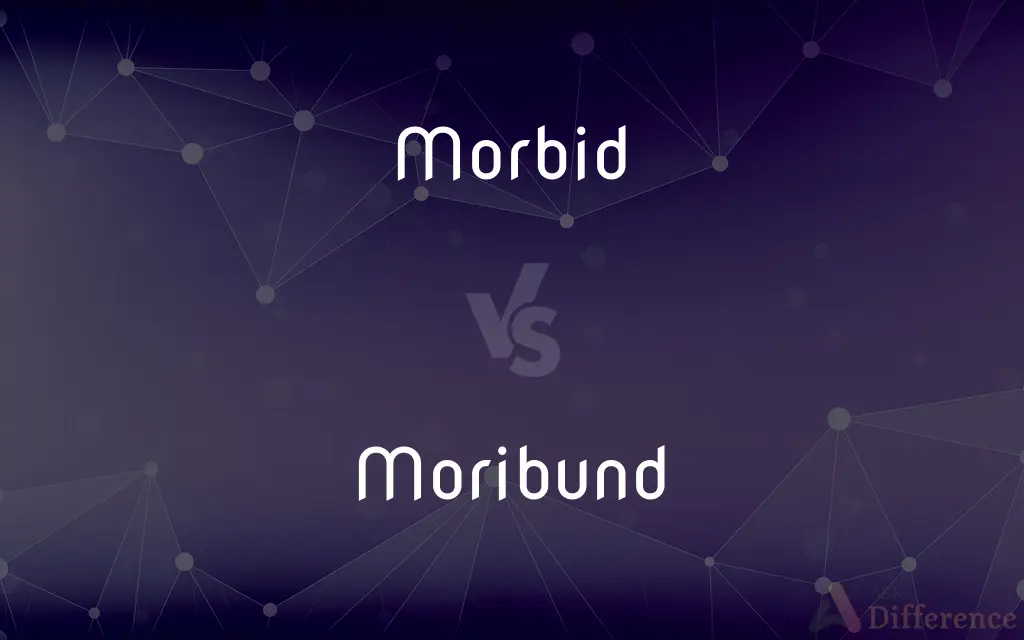 Morbid vs. Moribund — What's the Difference?