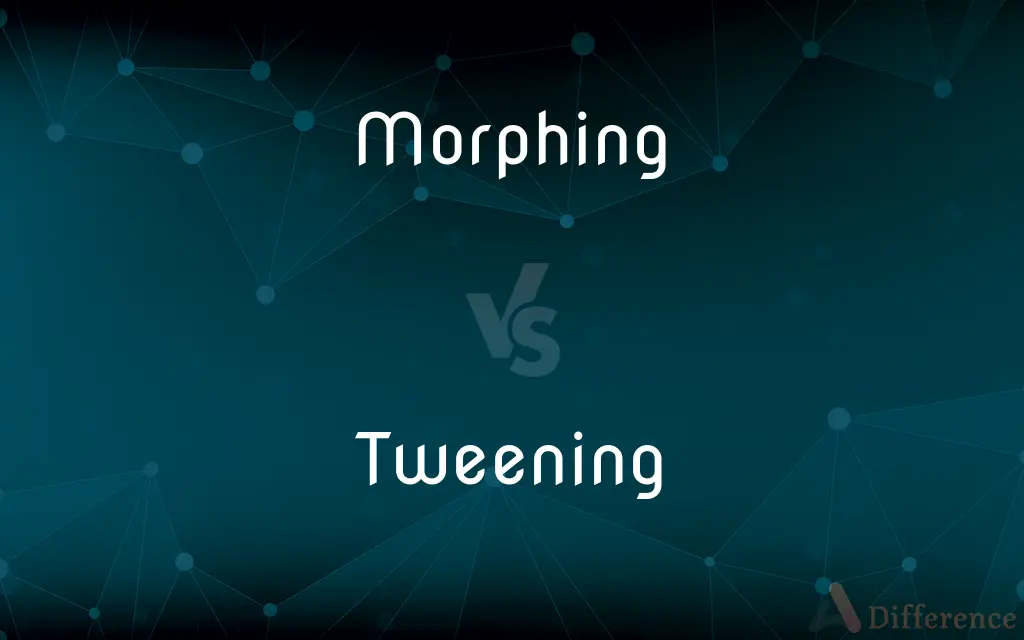 Morphing vs. Tweening — What's the Difference?