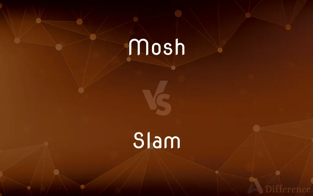 Mosh vs. Slam — What's the Difference?