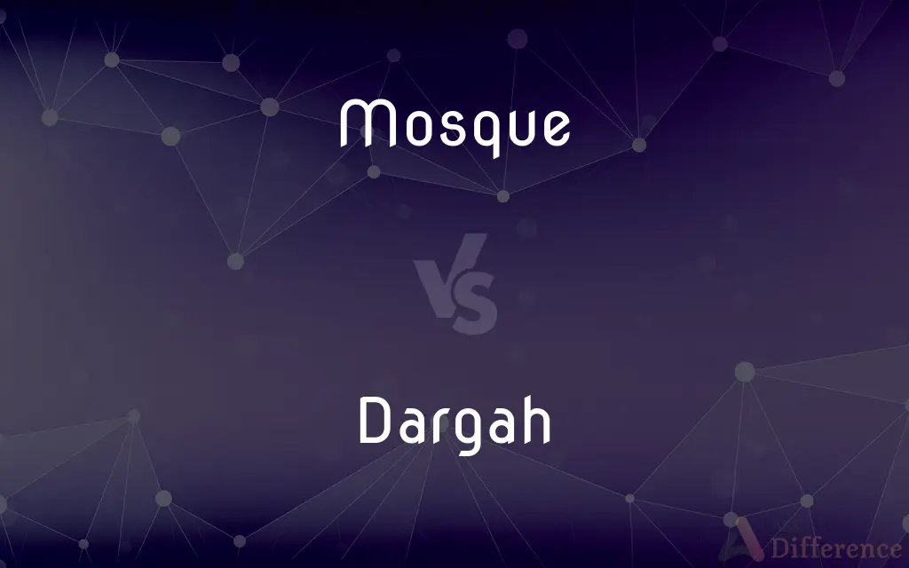 Mosque vs. Dargah — What's the Difference?