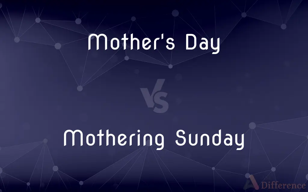 Mother's Day vs. Mothering Sunday — What's the Difference?