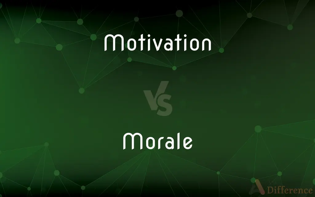 Motivation vs. Morale — What's the Difference?