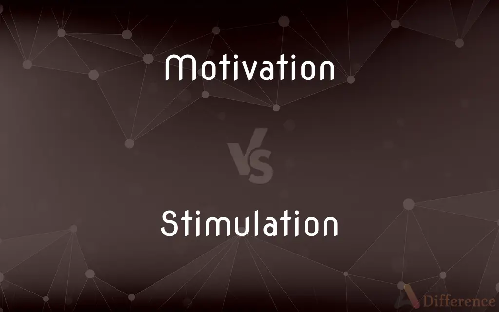 Motivation vs. Stimulation — What's the Difference?