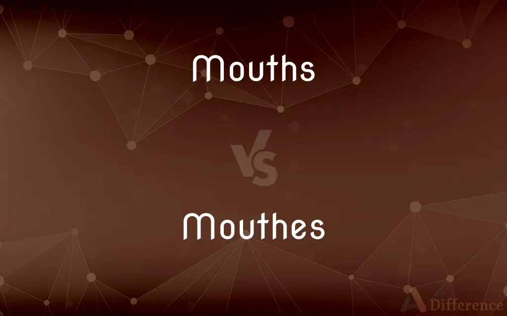 Mouths vs. Mouthes — Which is Correct Spelling?