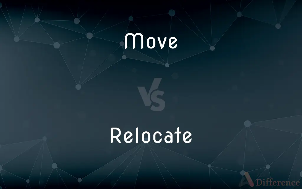 Move vs. Relocate — What's the Difference?