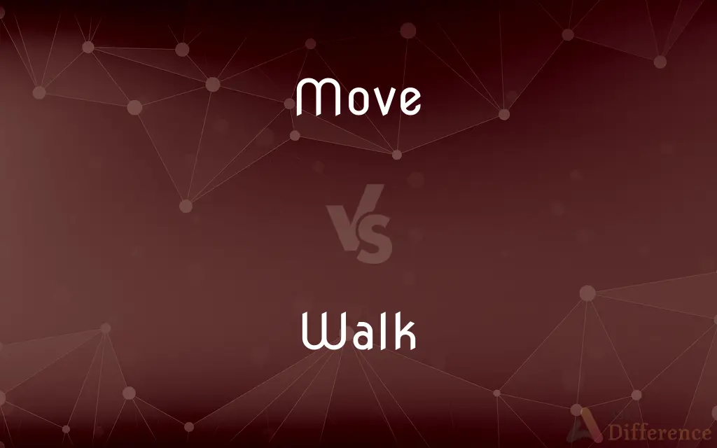 Move vs. Walk — What's the Difference?