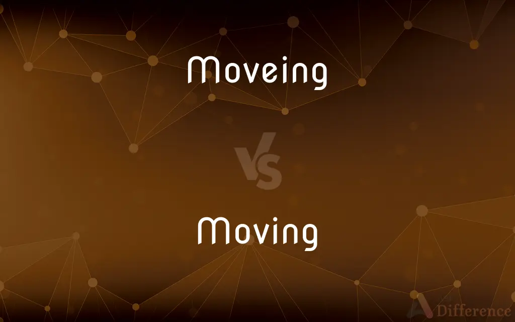 Moveing vs. Moving — Which is Correct Spelling?