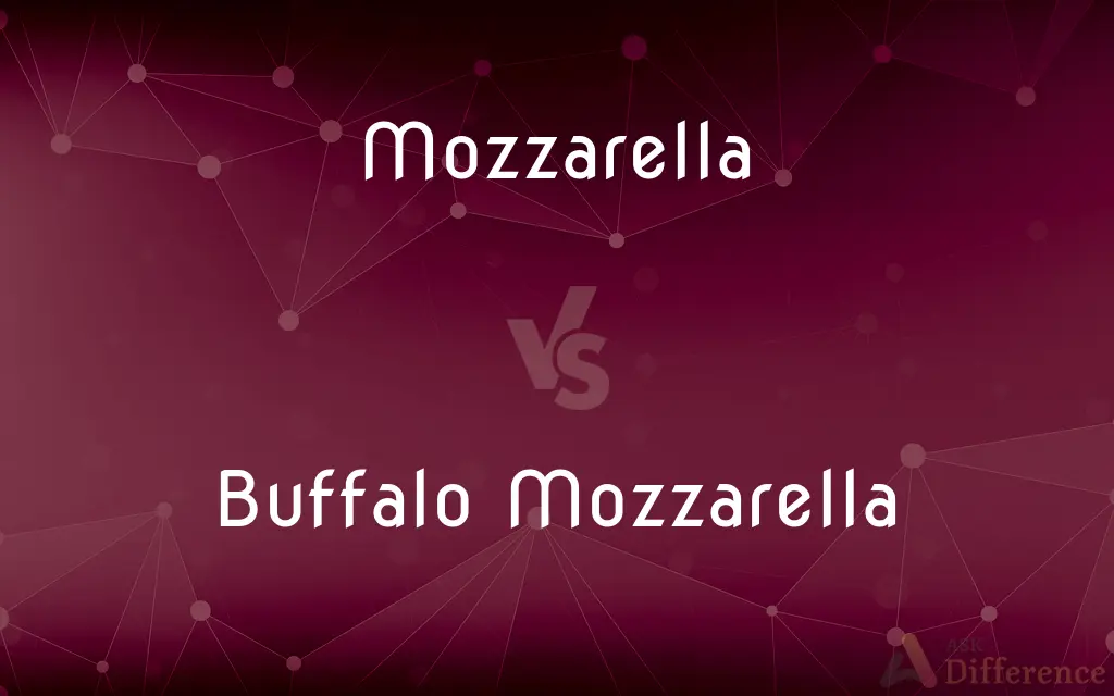 Mozzarella vs. Buffalo Mozzarella