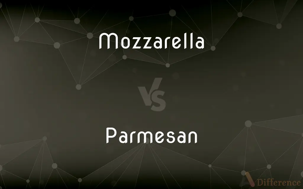 Mozzarella vs. Parmesan — What's the Difference?