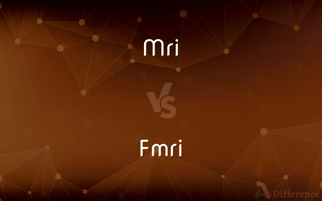 Mri vs. Fmri — What's the Difference?